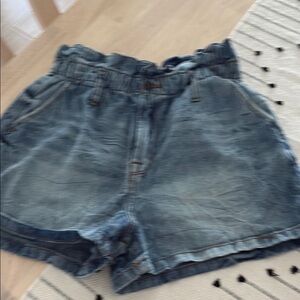 Kensie High Rise Denim Shorts